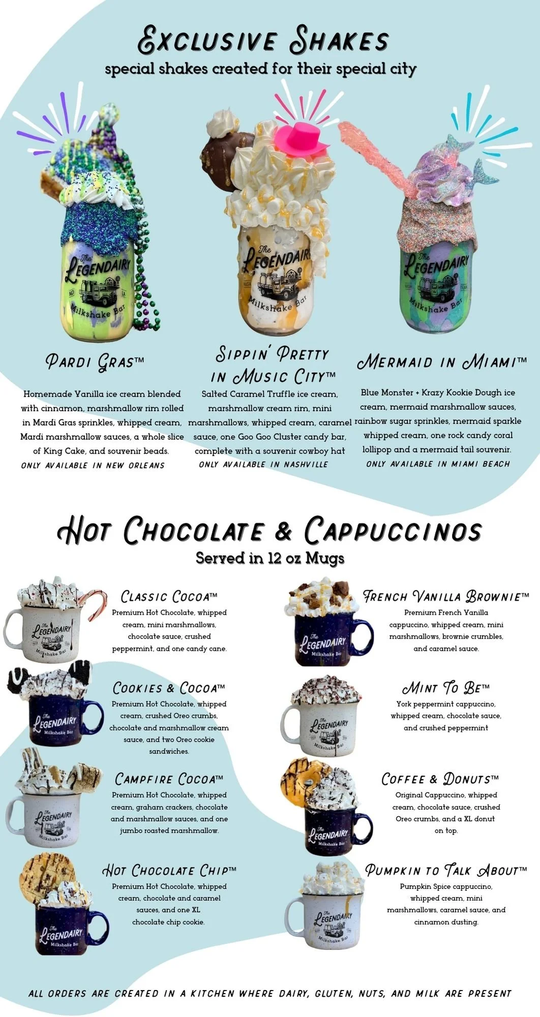 Legendairy Milkshake Bar - As Seen On The Cooking Channel